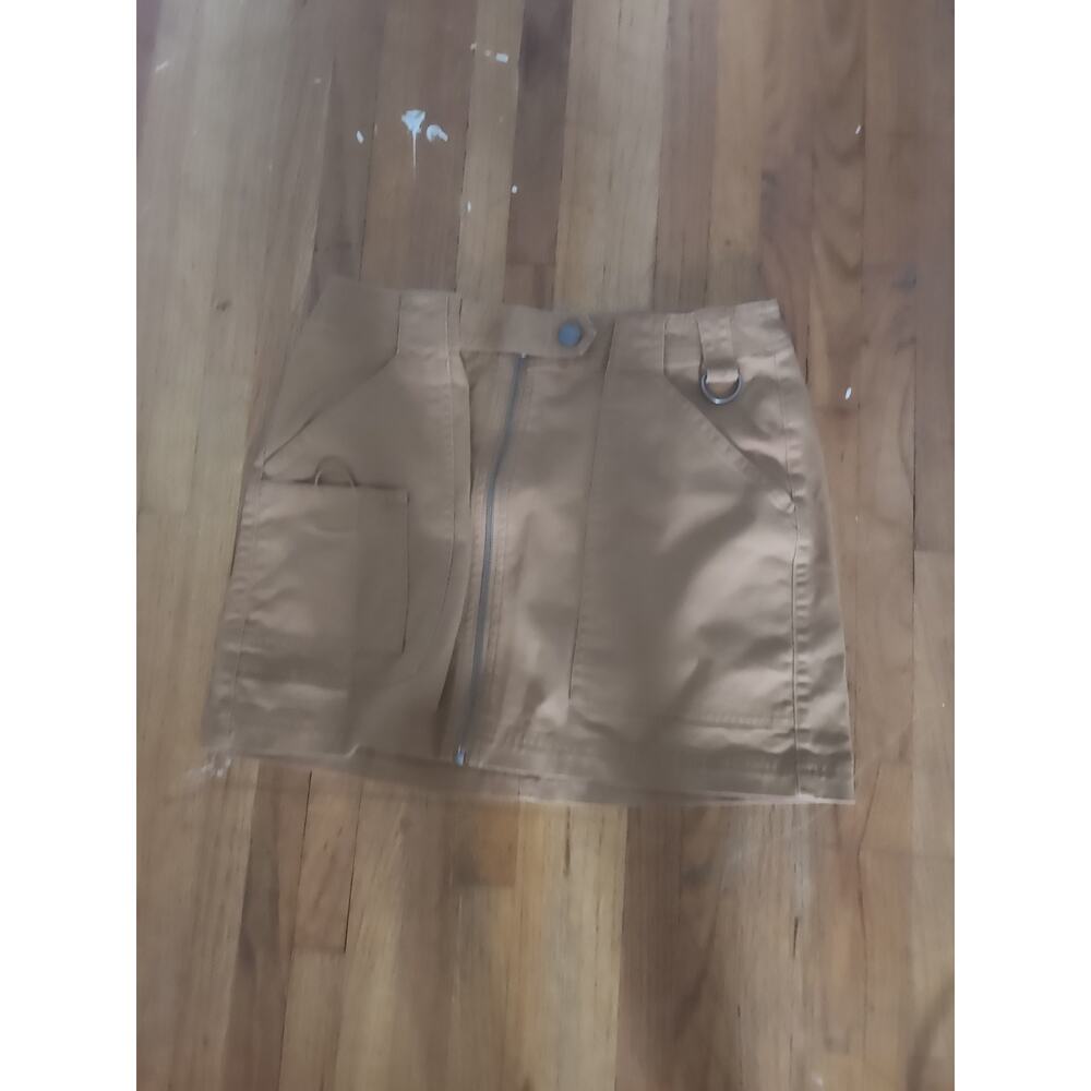 Wild fable Women's Skirt mini Mid Rise Tan Skirt Size 4